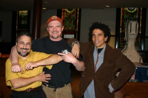 Rick Rob and Rod at a Marsalis Session